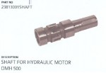Shaft for Hydraulic Motor OMH 500