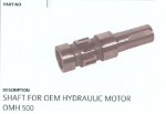Shaft for OEM Hydraulic Motor OMH 500