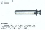 Flushing Water Pump Grundfoss Without Hydraulic Pump