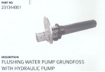 Flushing Water Pump Grundfoss With Hydraulic Pump