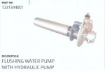 Flushing Water Pump With Hydraulic Pump