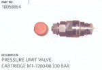 Pressure Limit Valve - Cartridge M1-7200-00 330 Bar